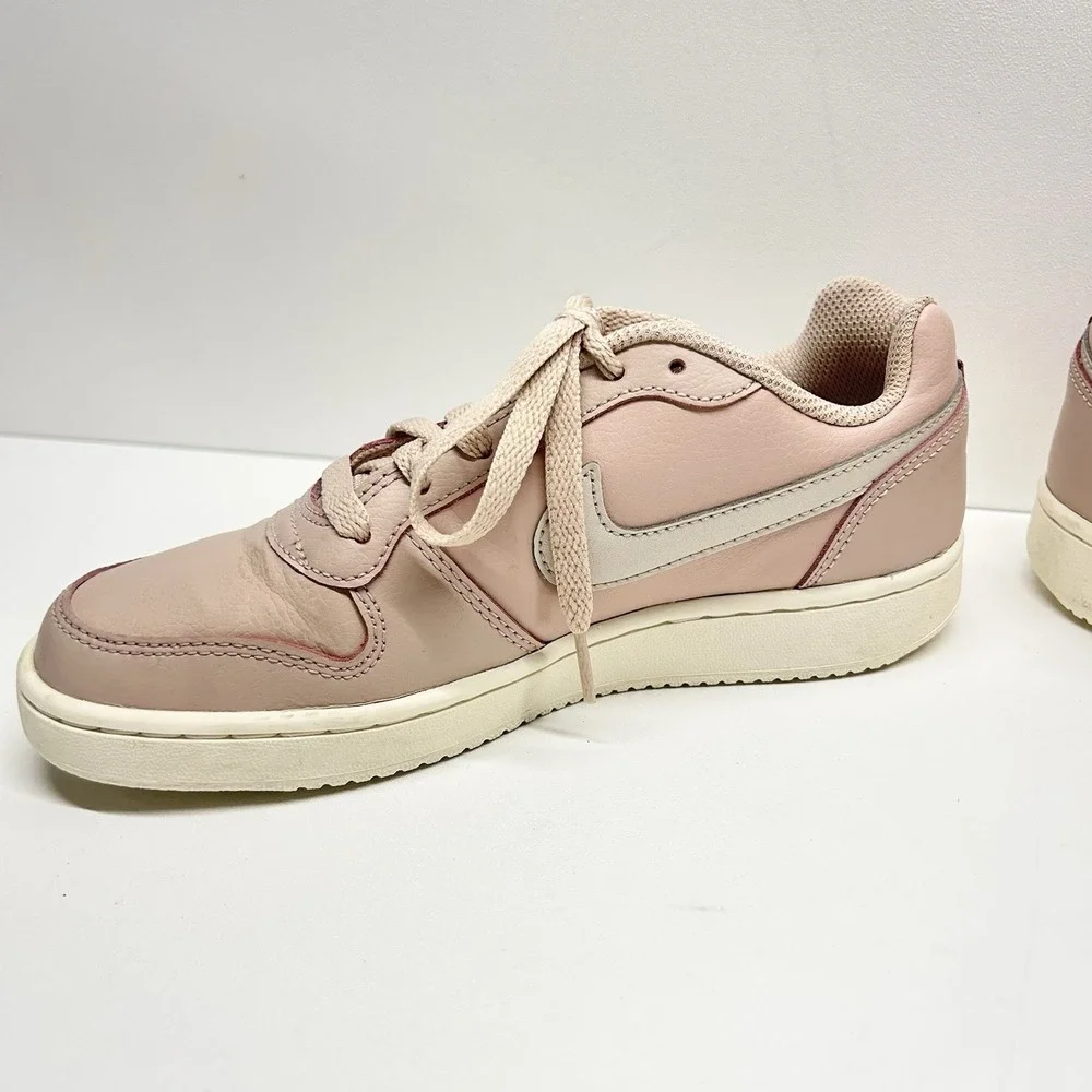 Nike Ebernon Low AQ1779-200 Particle Beige/Desert Sand/Pink Women's‎ Size 6.5
